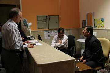 بازدید سرزده رئیس دانشگاه علوم بهزیستی و توانبخشی از مرکز آموزشی درمانی روانپزشکی رازی